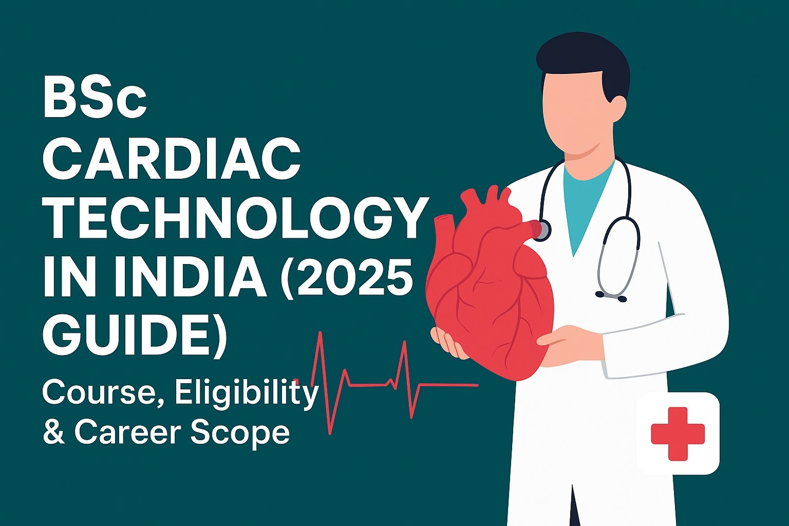 BSc Cardiac Technology course in India, cardiac equipment and healthcare technology education