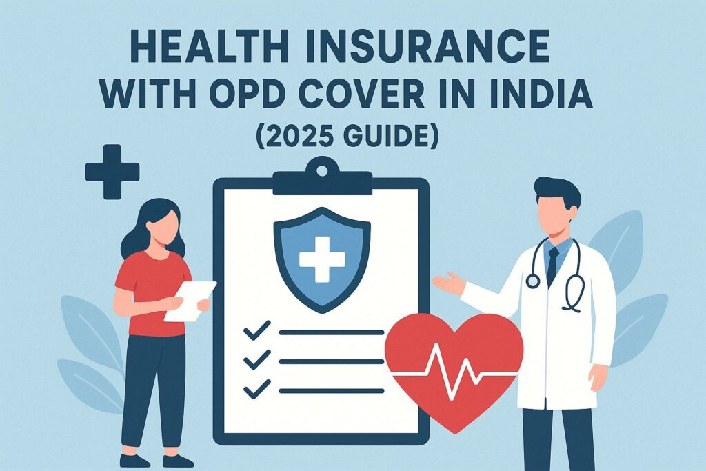 Health insurance with OPD cover in India 2025 showing benefits and medical coverage