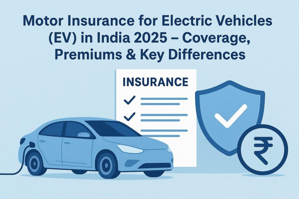 Motor Insurance for Electric Vehicles in India 2025 – Coverage & Premiums