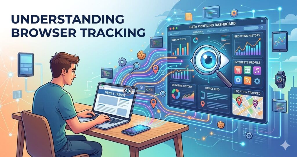 How online trackers collect browsing data in Chrome