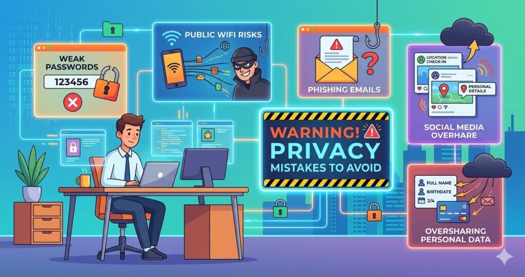 Common mistakes when using privacy browser extensions