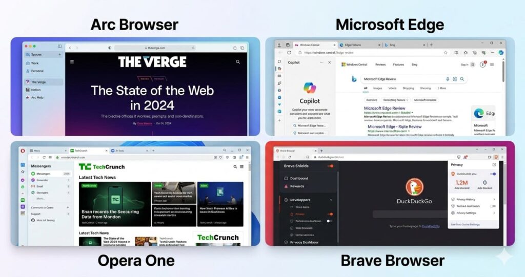 Best AI browsers in 2026 list and comparison
