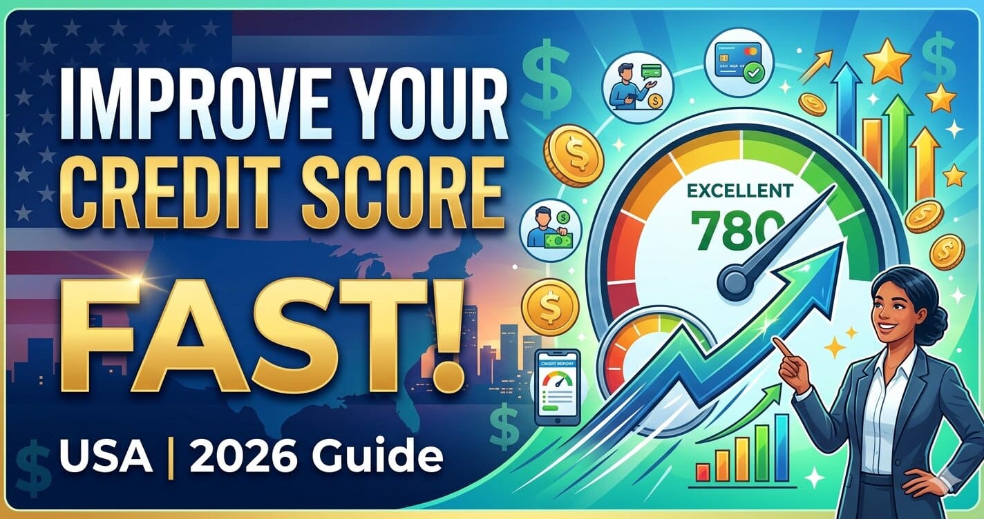 Improve credit score fast in the USA with smart financial strategies in 2026