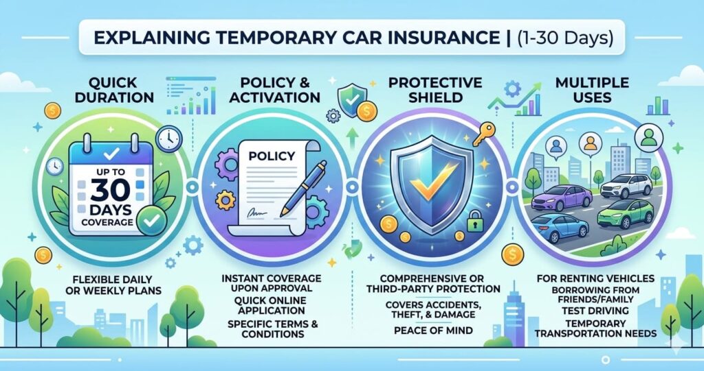 What is temporary car insurance in the USA