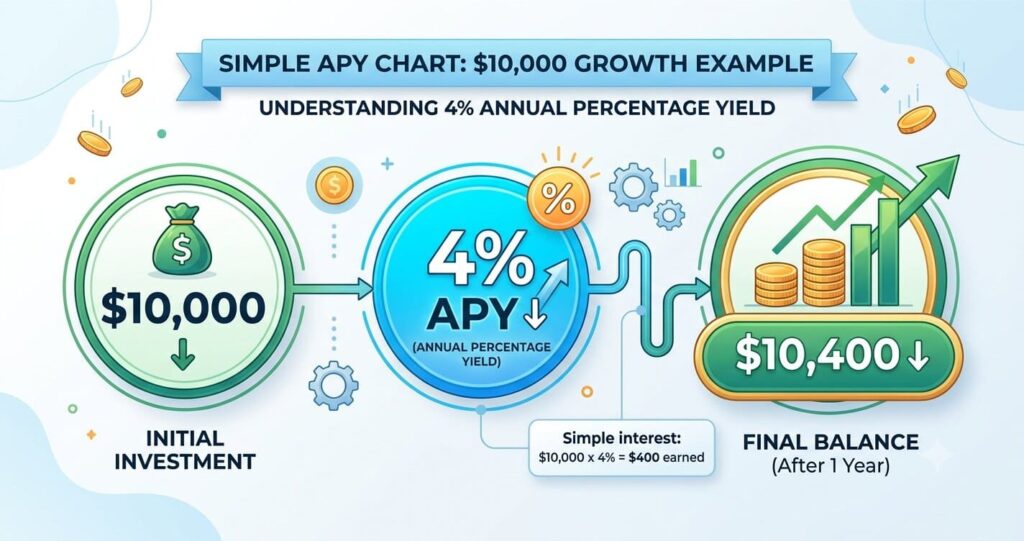 Annual Percentage Yield explained with an example