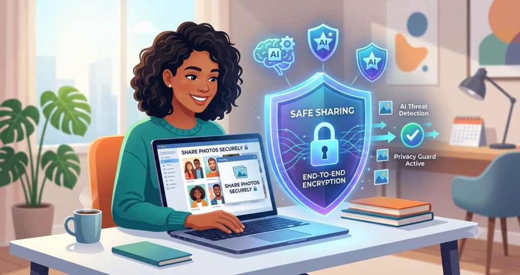 Share photos safely after removing AI metadata